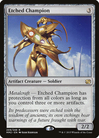 Etched Champion [Modern Masters 2015] | Dumpster Cat Games