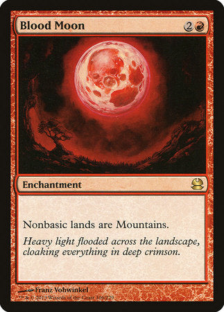 Blood Moon [Modern Masters] | Dumpster Cat Games