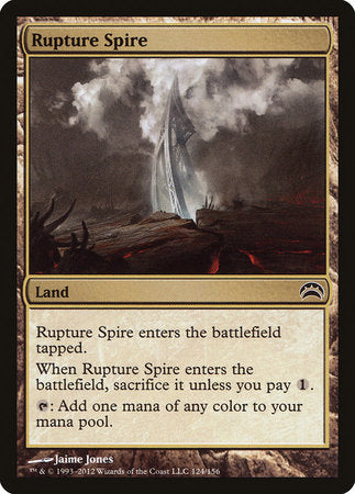 Rupture Spire [Planechase 2012] | Dumpster Cat Games