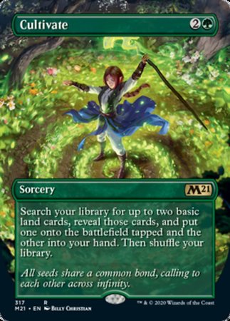 Cultivate (Alternate Art) [Core Set 2021] | Dumpster Cat Games