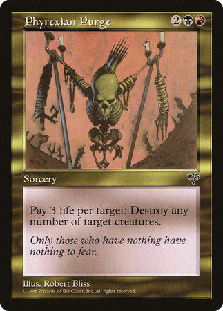 Phyrexian Purge [Mirage] | Dumpster Cat Games