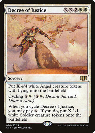 Decree of Justice [Commander 2014] | Dumpster Cat Games