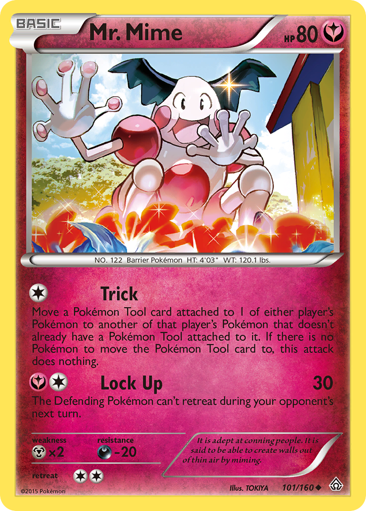 Mr. Mime (101/160) [XY: Primal Clash] | Dumpster Cat Games