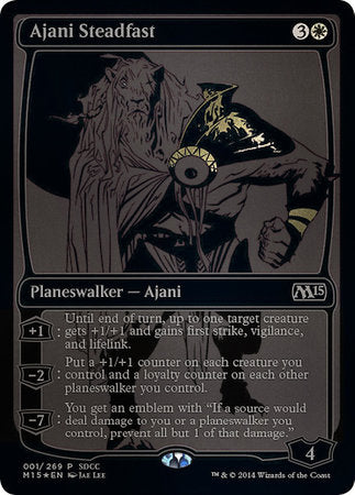 Ajani Steadfast SDCC 2014 EXCLUSIVE [San Diego Comic-Con 2014] | Dumpster Cat Games