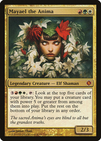 Mayael the Anima [Shards of Alara] | Dumpster Cat Games
