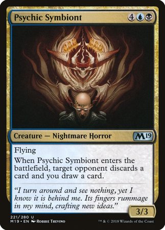 Psychic Symbiont [Core Set 2019] | Dumpster Cat Games
