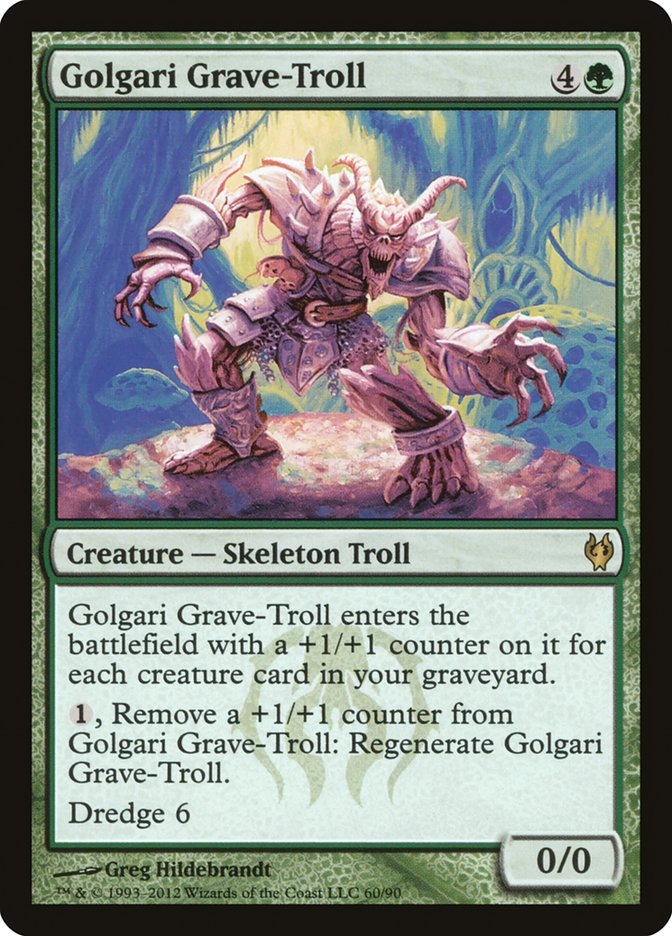 Golgari Grave-Troll [Duel Decks: Izzet vs. Golgari] | Dumpster Cat Games