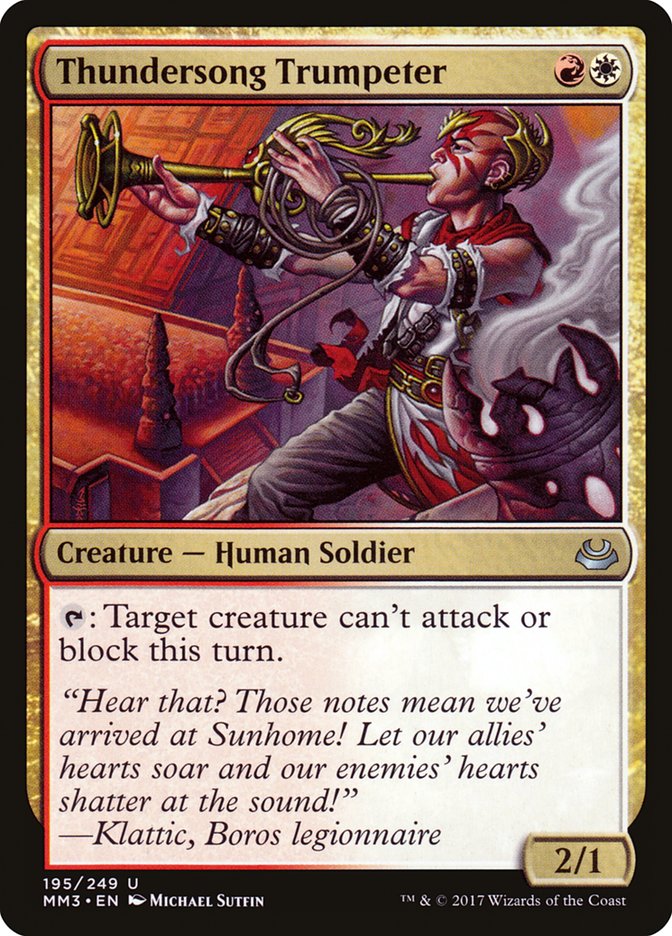 Thundersong Trumpeter [Modern Masters 2017] | Dumpster Cat Games