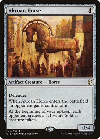 Akroan Horse [Commander 2016] | Dumpster Cat Games