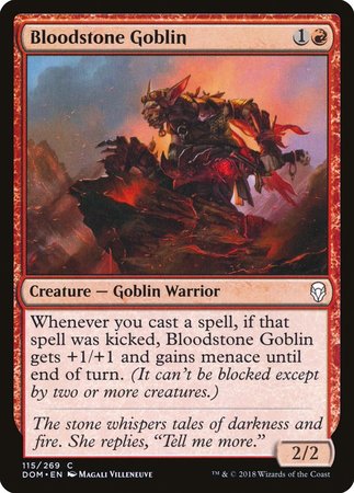 Bloodstone Goblin [Dominaria] | Dumpster Cat Games