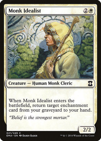 Monk Idealist [Eternal Masters] | Dumpster Cat Games