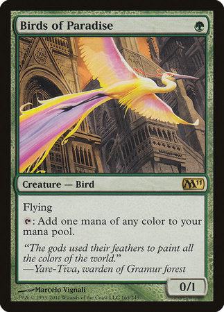 Birds of Paradise [Magic 2011] | Dumpster Cat Games