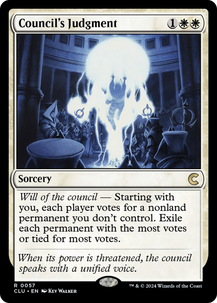 Council's Judgment [Ravnica: Clue Edition] | Dumpster Cat Games