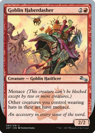 Goblin Haberdasher [Unstable] | Dumpster Cat Games