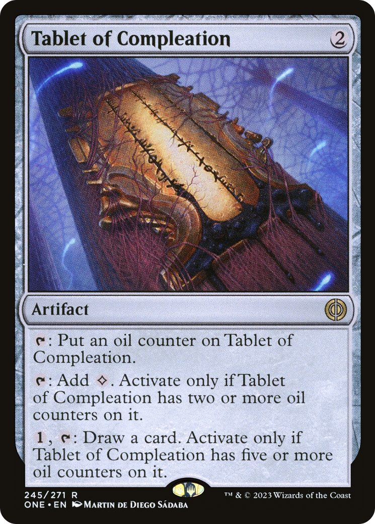 Tablet of Compleation [Phyrexia: All Will Be One] | Dumpster Cat Games