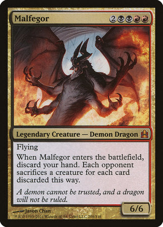 Malfegor [Commander 2011] | Dumpster Cat Games