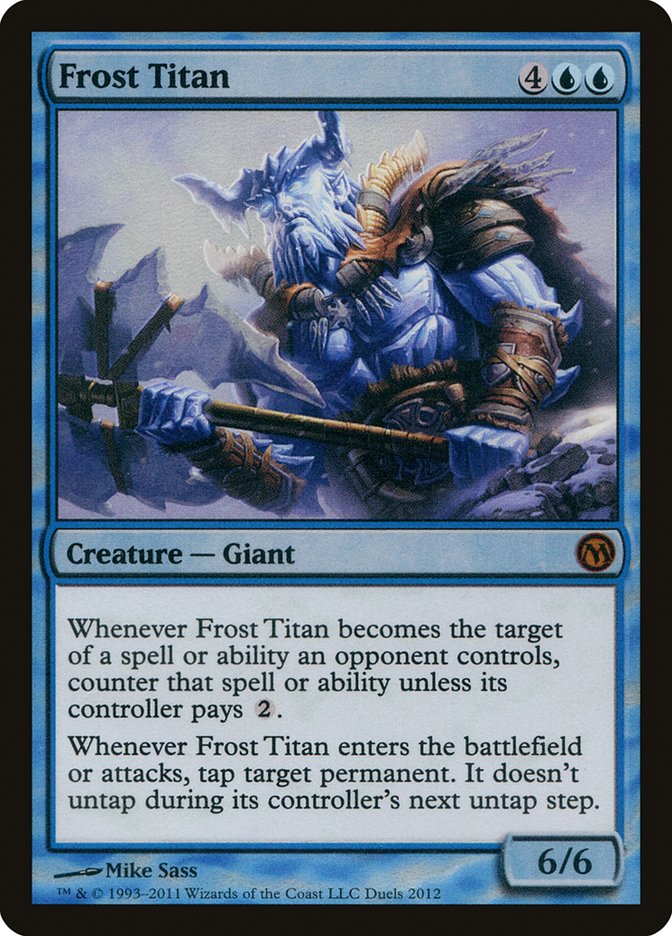 Frost Titan (Duels of the Planeswalkers Promos) [Duels of the Planeswalkers Promos 2011] | Dumpster Cat Games