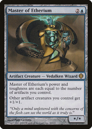 Master of Etherium [Shards of Alara] | Dumpster Cat Games