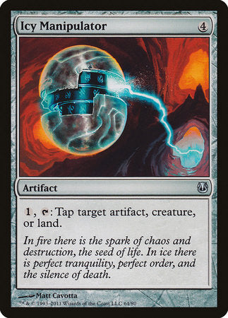 Icy Manipulator [Duel Decks: Ajani vs. Nicol Bolas] | Dumpster Cat Games