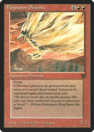 Firestorm Phoenix [Legends] | Dumpster Cat Games