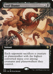 Soul Shatter (Extended Art) [Zendikar Rising] | Dumpster Cat Games