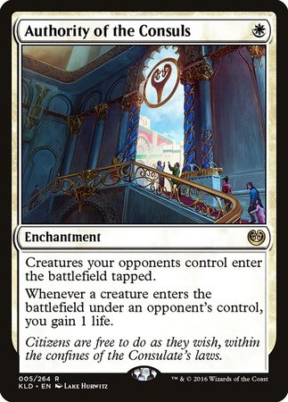 Authority of the Consuls [Kaladesh] | Dumpster Cat Games