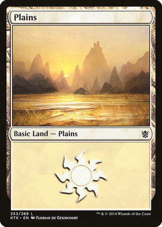 Plains (253) [Khans of Tarkir] | Dumpster Cat Games