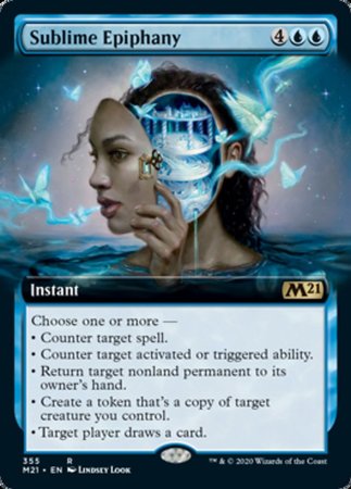 Sublime Epiphany (Extended Art) [Core Set 2021] | Dumpster Cat Games