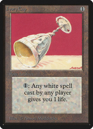 Ivory Cup [Limited Edition Beta] | Dumpster Cat Games