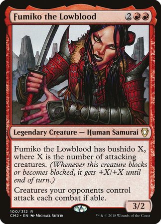 Fumiko the Lowblood [Commander Anthology Volume II] | Dumpster Cat Games