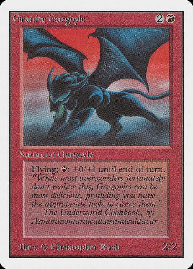 Granite Gargoyle [Unlimited Edition] | Dumpster Cat Games
