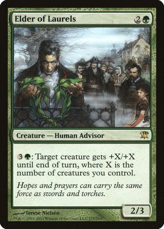 Elder of Laurels [Innistrad] | Dumpster Cat Games