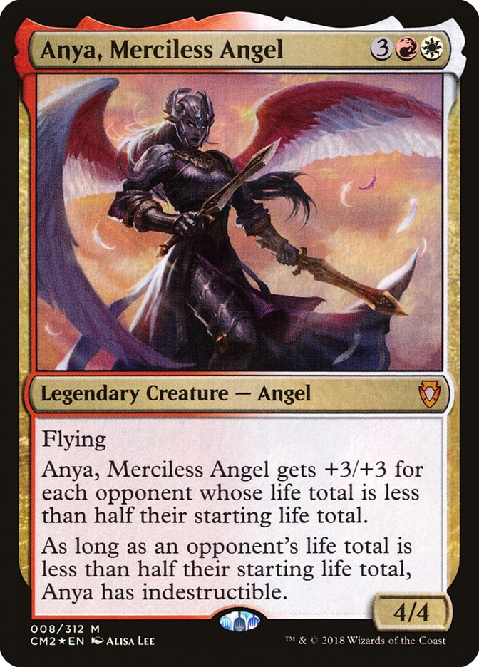 Anya, Merciless Angel [Commander Anthology Volume II] | Dumpster Cat Games