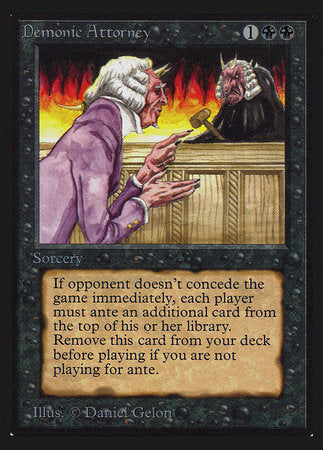 Demonic Attorney (CE) [Collectors’ Edition] | Dumpster Cat Games