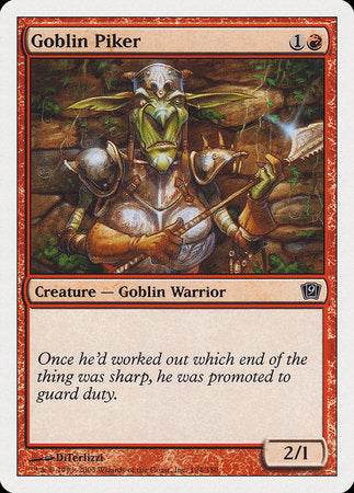 Goblin Piker [Ninth Edition] | Dumpster Cat Games