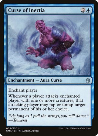 Curse of Inertia [Commander Anthology] | Dumpster Cat Games