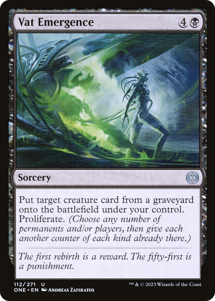 Vat Emergence [Phyrexia: All Will Be One] | Dumpster Cat Games
