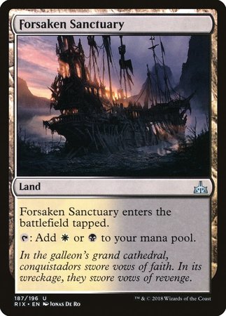 Forsaken Sanctuary [Rivals of Ixalan] | Dumpster Cat Games