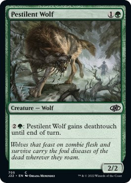 Pestilent Wolf [Jumpstart 2022] | Dumpster Cat Games