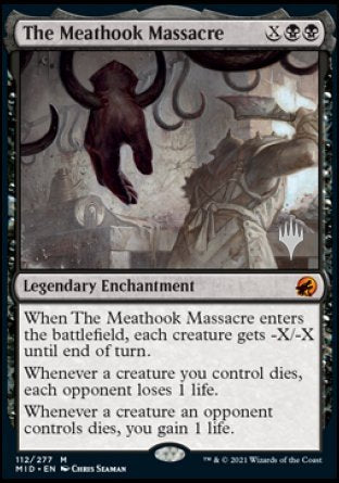 The Meathook Massacre (Promo Pack) [Innistrad: Midnight Hunt Promos] | Dumpster Cat Games