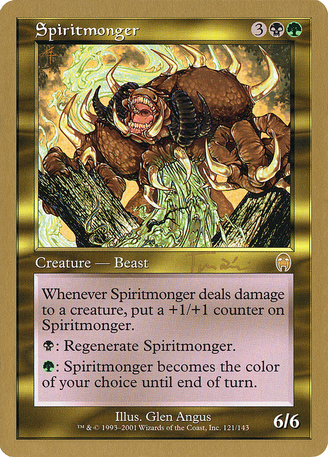 Spiritmonger (Jan Tomcani) [World Championship Decks 2001] | Dumpster Cat Games