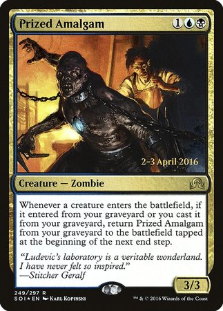 Prized Amalgam [Shadows over Innistrad Promos] | Dumpster Cat Games