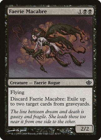 Faerie Macabre [Duel Decks: Garruk vs. Liliana] | Dumpster Cat Games