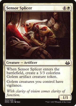 Sensor Splicer [Modern Masters 2017] | Dumpster Cat Games