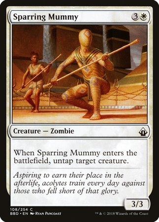 Sparring Mummy [Battlebond] | Dumpster Cat Games