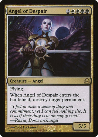 Angel of Despair [Commander 2011] | Dumpster Cat Games