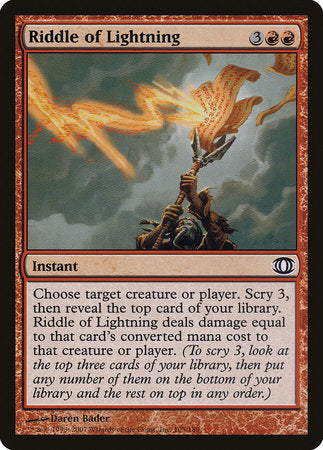 Riddle of Lightning [Future Sight] | Dumpster Cat Games
