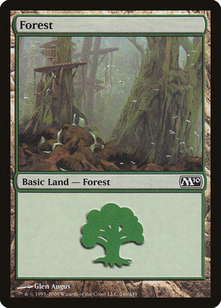 Forest (246) [Magic 2010] | Dumpster Cat Games