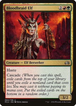 Bloodbraid Elf [Planechase Anthology] | Dumpster Cat Games
