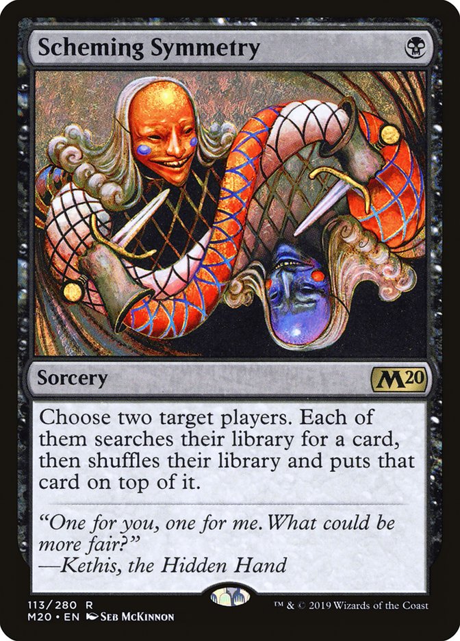 Scheming Symmetry [Core Set 2020] | Dumpster Cat Games